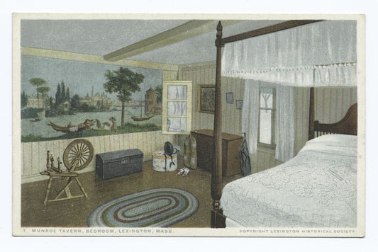 Munroe Tavern Bedroom, Lexington, Mass.