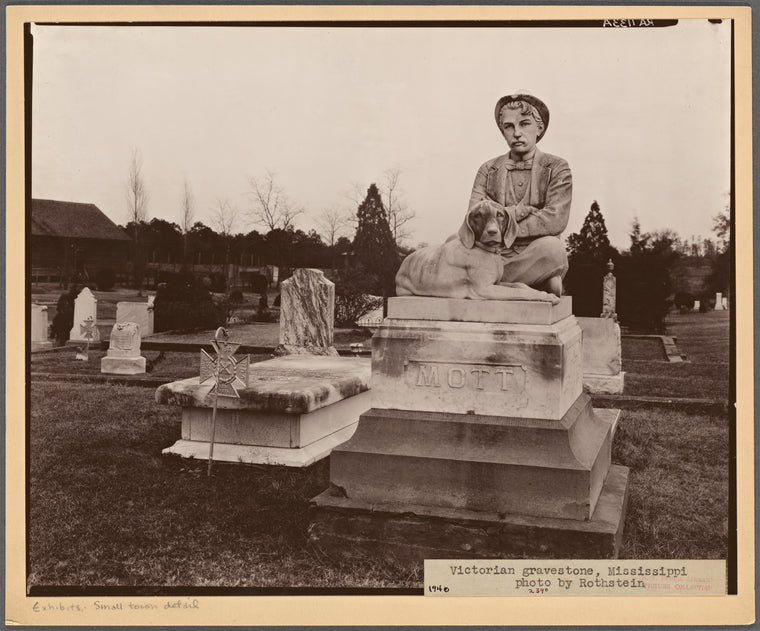 Victorian gravestone. Mississippi