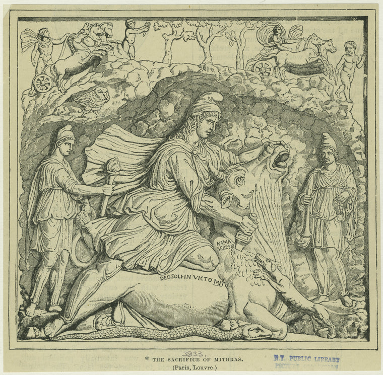 The sacrifice of Mithras