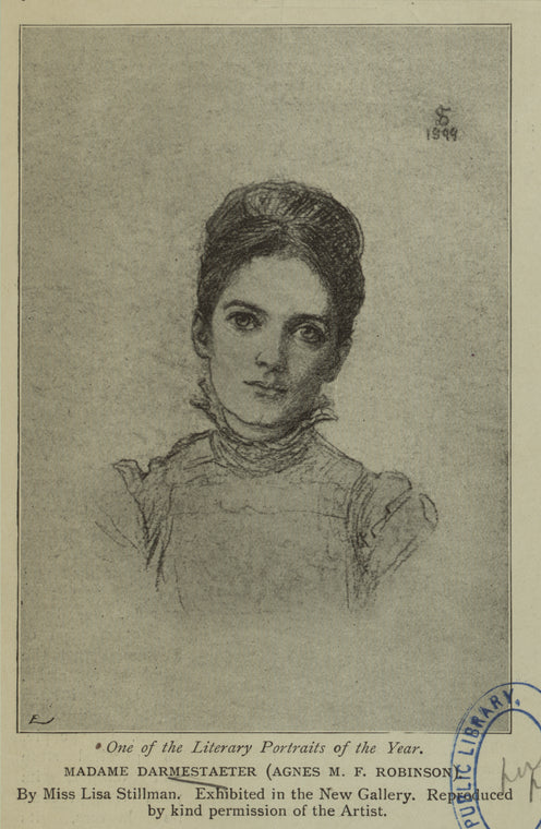 Mme. Darmestaeter (Agnes M.F. Robinson).