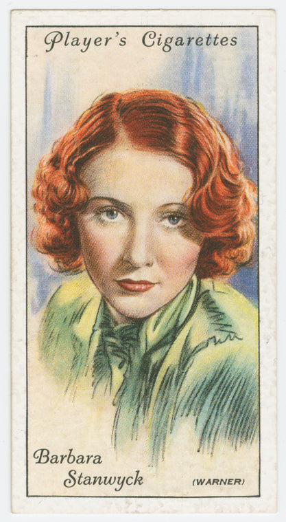 Barbara Stanwyck.