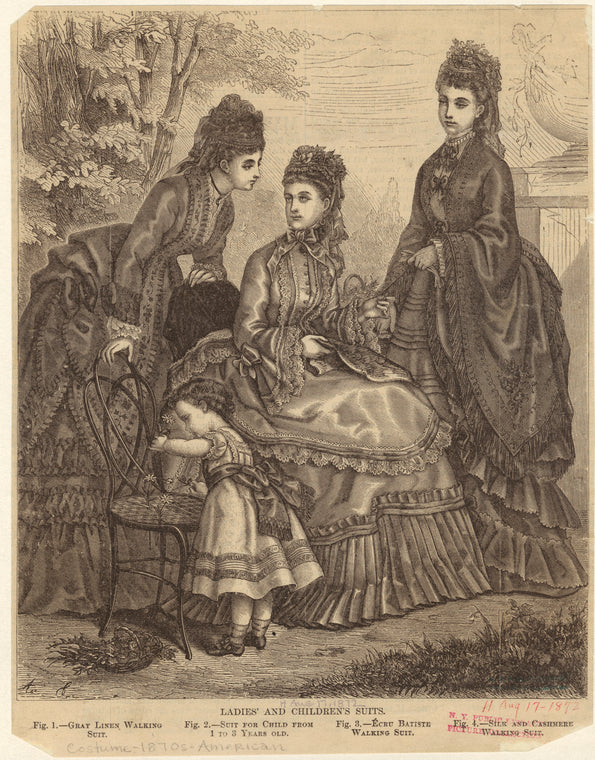 Ladies' and children's suits