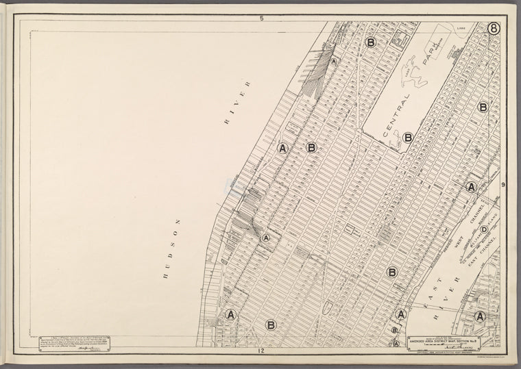 Area District Map Section No. 8