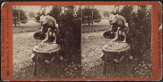 John Hoey's Garden, Long Branch. 'The Letter Carrier.'