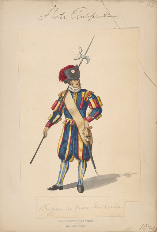 Italy. Papal States, 1820
