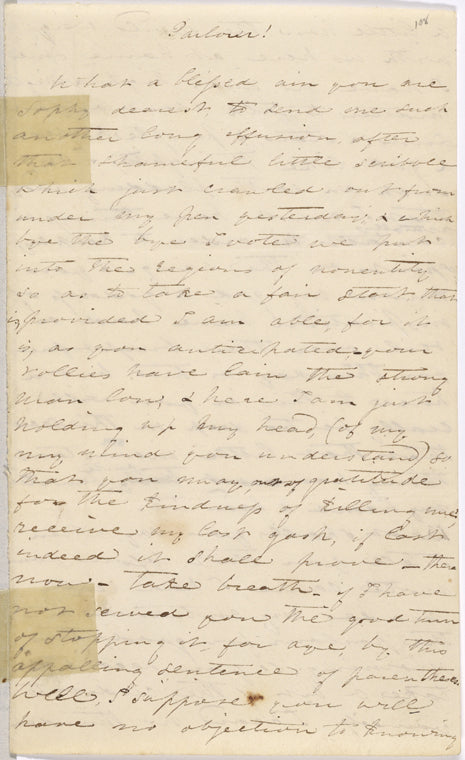 [Haven,] Lydia [G. Sears], ALS to SAPH. [1827/28].