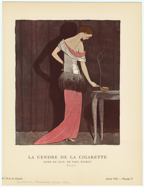 La cendre de la cigarette