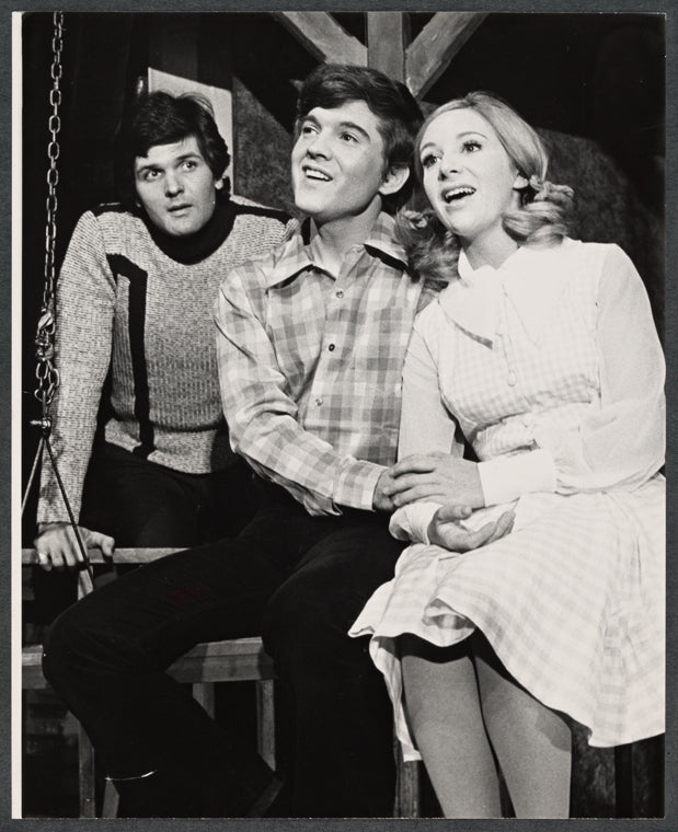 Jerry Lanning, J.J. Jepson and Alice Cannon in the stage production Memphis Store-Bought Teeth