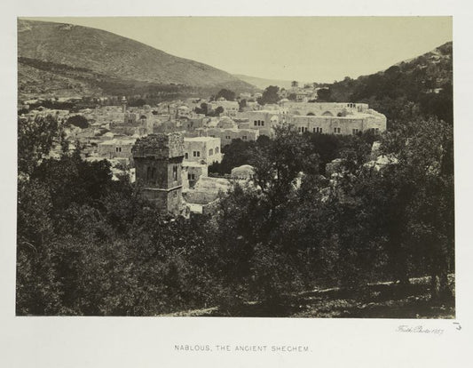 Nablous, the ancient Shechem