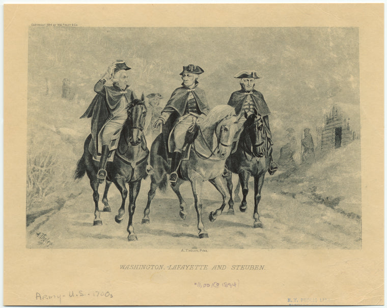 Washington, Lafayette and Steuben