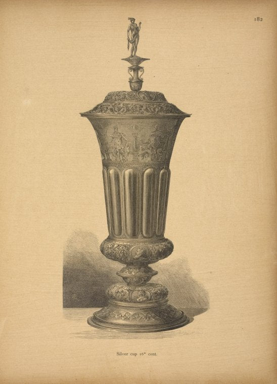 Silver cup 16th cent.