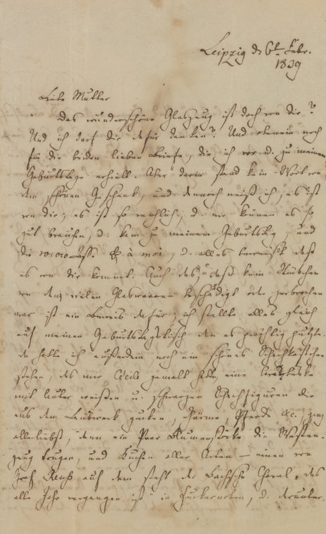 FMB an Lea, 6. Februar 1839