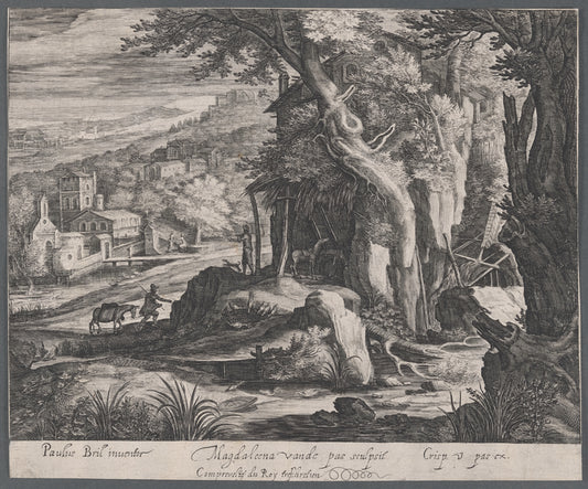 Landscape with Stable