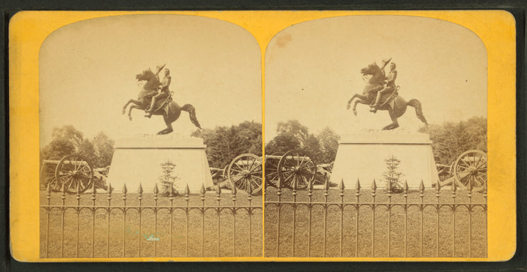 Statue of General Jackson.