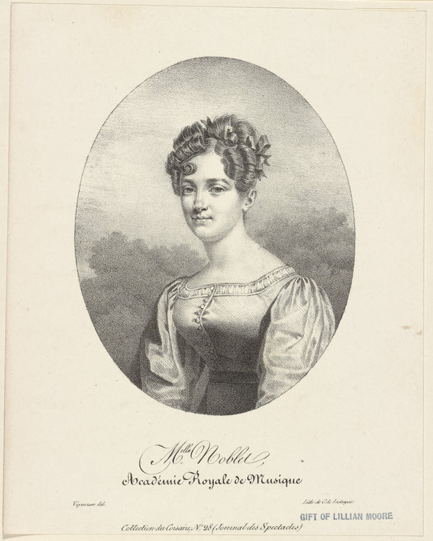 Melle. Noblet, Académie royale de musique