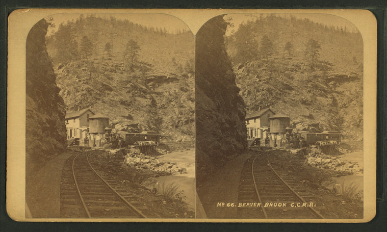 Beaver Brook, C.C.R.R. [Colorado Central Railroad].