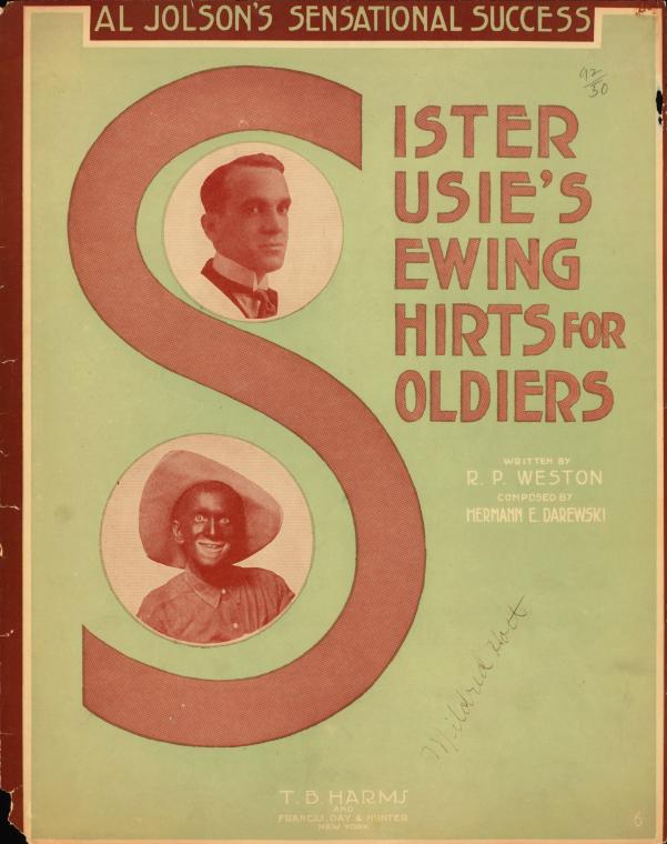 Sister Susie's sewing shirts for soldiers