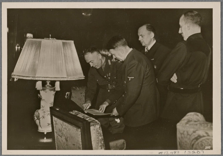 Soon after the Rumanian head of state General Antonescu spent some time in Berlin, where he met the Führer.  Rumania also signed to enter the Tripartite Pact, joining on behalf of Slovakian Minister-President Professor Doctor Tuka as well.