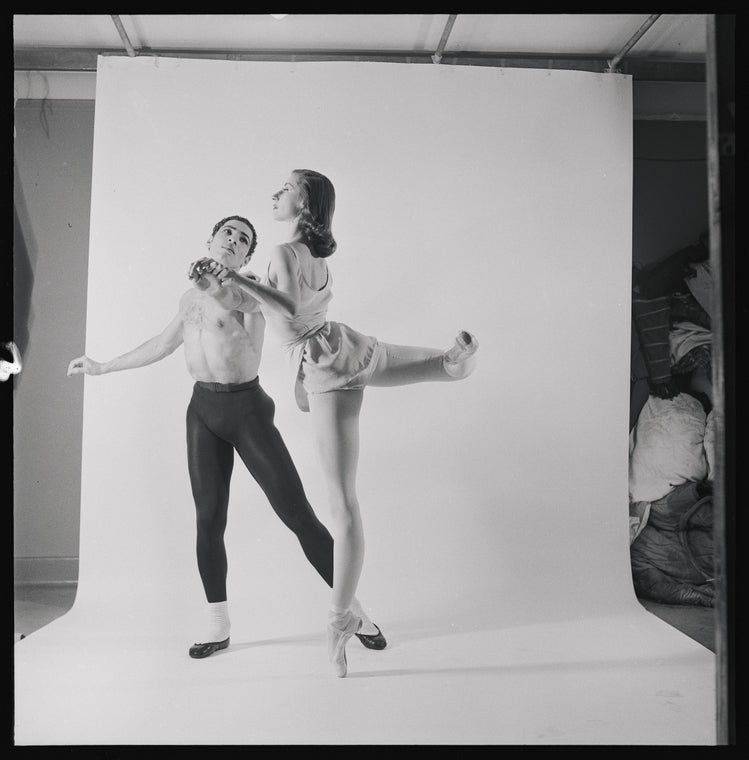Francisco Moncion and Tanaquil Le Clercq in Afternoon of a Faun