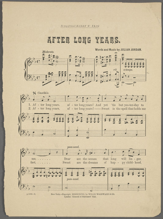 After long years