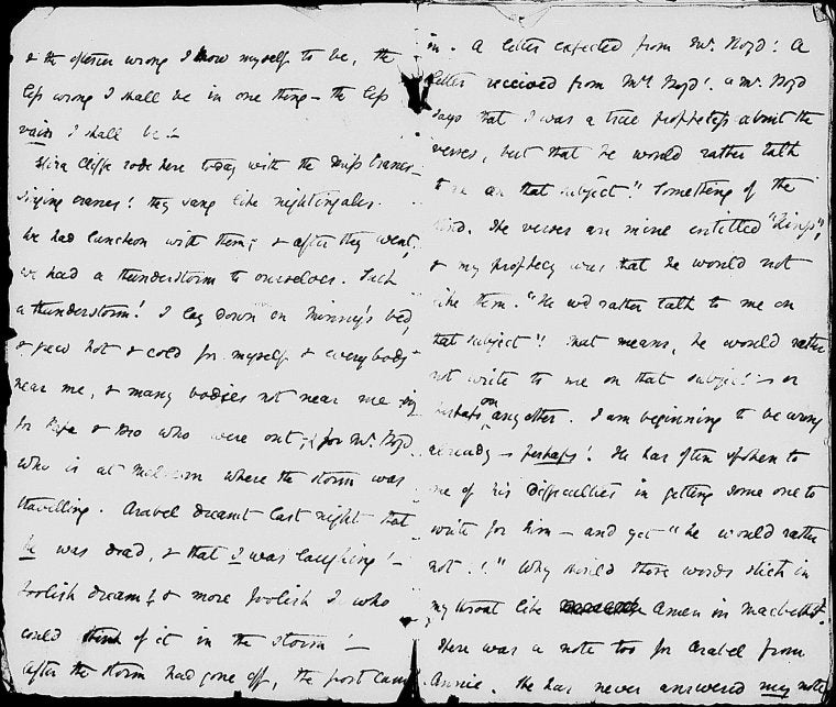 Diary. Holograph. In two parts: Part 1, last entry Dec. 31. 170 l. + 1 p. Part II, Jan. 1, 1832-April 23, 1832