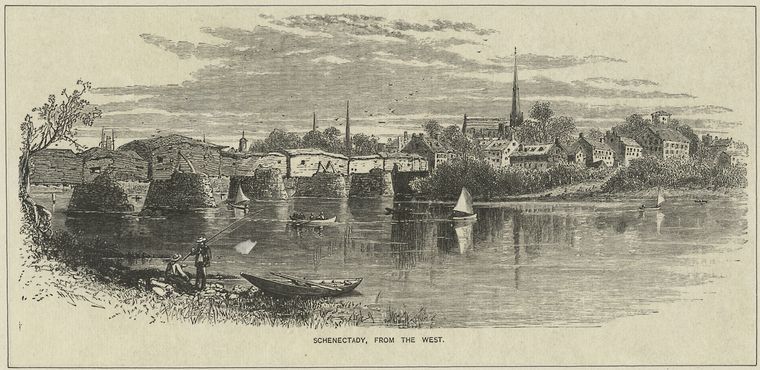 Schenectady, from the west