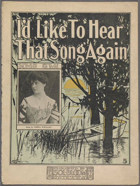 I'd like to hear that song again