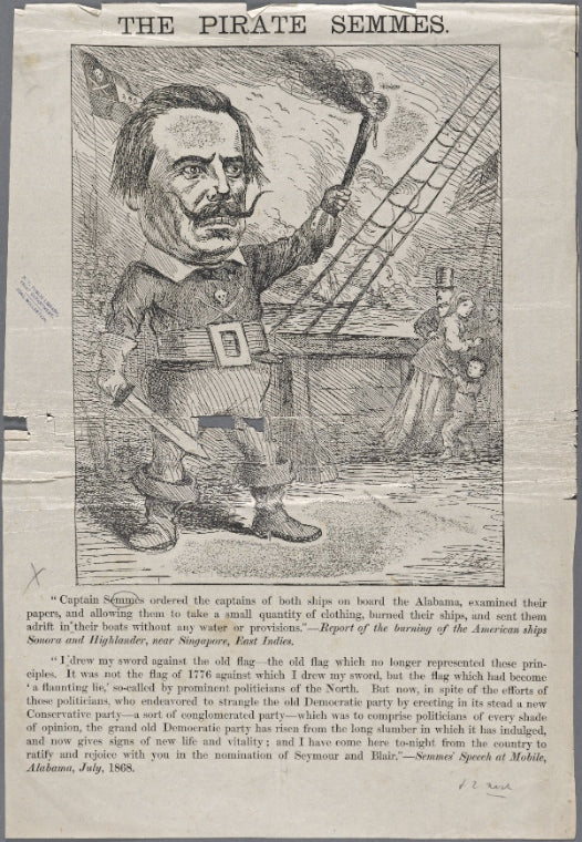 The pirate Semmes.