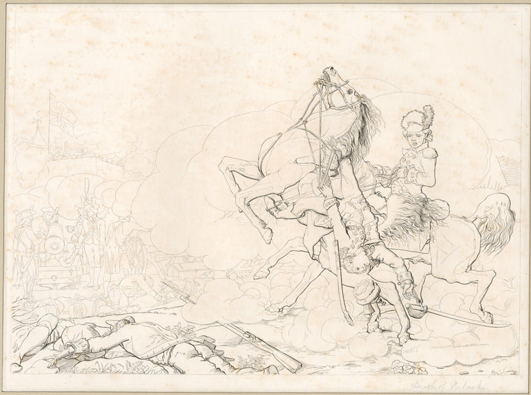 Death of Pulaski at Savannah