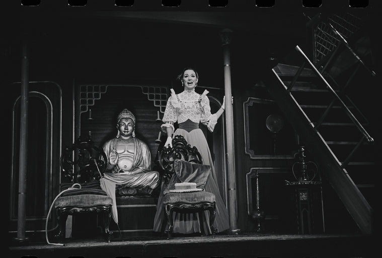 Inga Swenson in the stage production Baker Street
