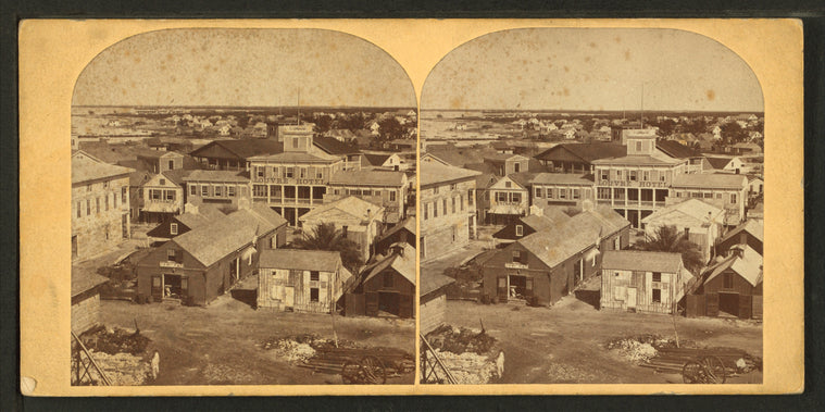 View of homes, Key West, Fla.