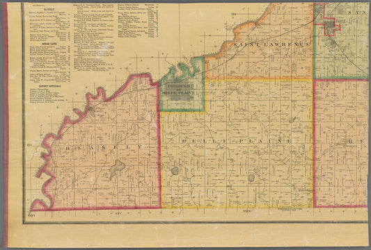 Map of Scott County, Minnesota : drawn from actual surveys and the county records