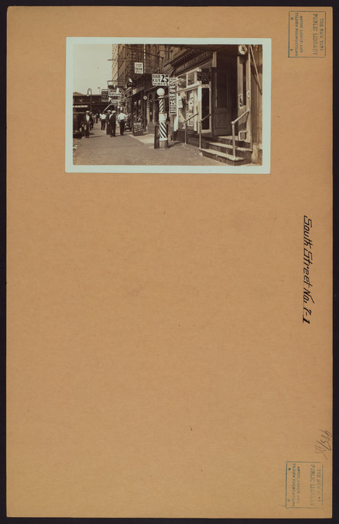 Manhattan: South Street - Moore Street