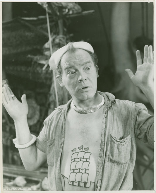 Myron McCormick (Luther Billis) in South Pacific
