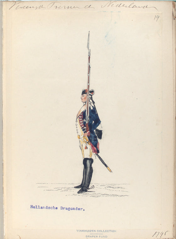 Hollandsche Dragonder. 1795