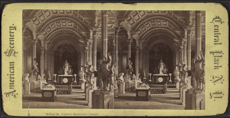 Mt. St. Vincent statuary chapel.