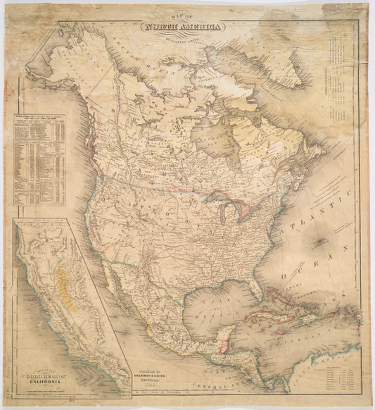 Map of North America