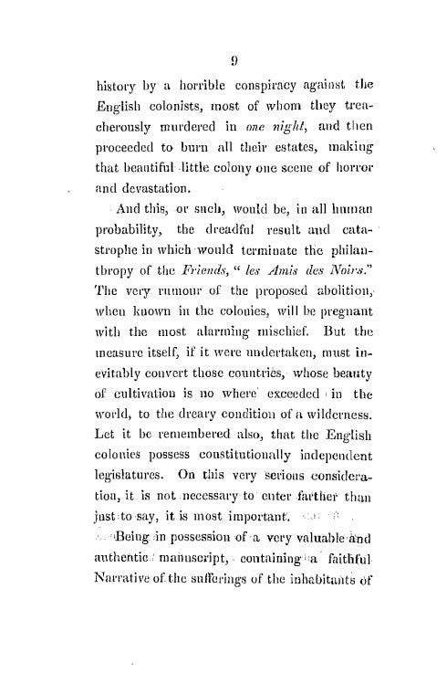 A narrative of the insurrection in the island of Grenada, which took place in 1795