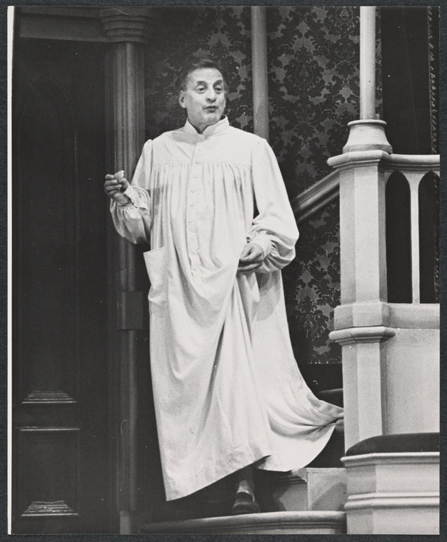 George C. Scott in the stage production Sly Fox