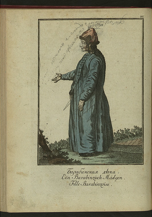 Tatarskie narody: Barabinskaia devka.