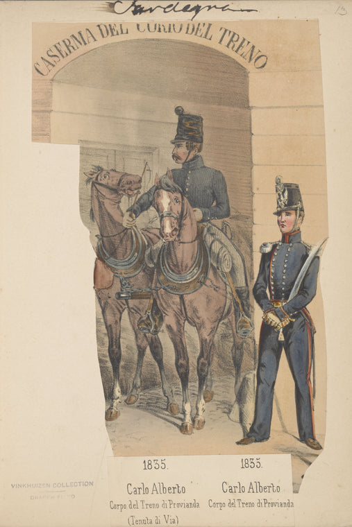 Italy. Sardinia, 1833-1838