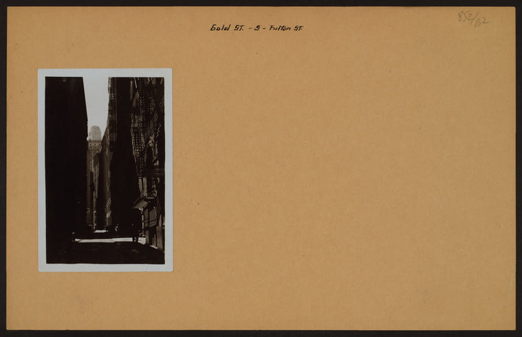 Manhattan: Gold Street - Fulton Street