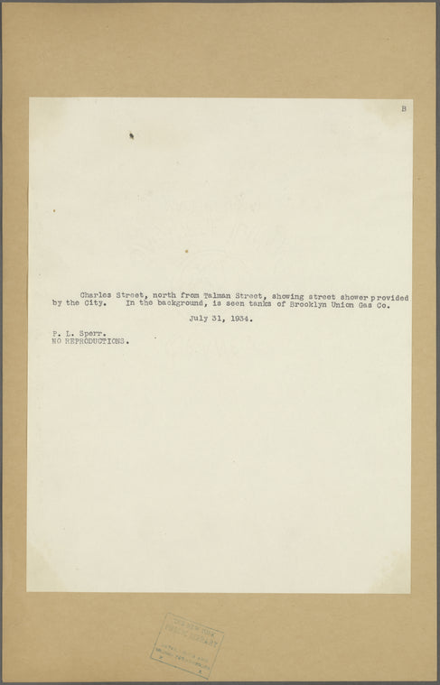 Brooklyn: Charles Street - Talman Street