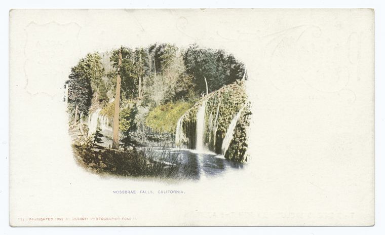 Mossbrae Falls, Mt. Shasta, Calif.