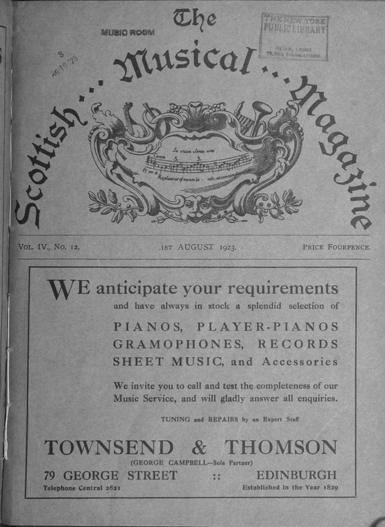 The Scottish musical magazine
