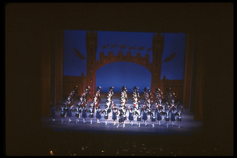 New York City Ballet production of "Union Jack", choreography by George Balanchine (New York)