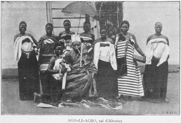 Ago-li-agbo, roi d'Abomey.