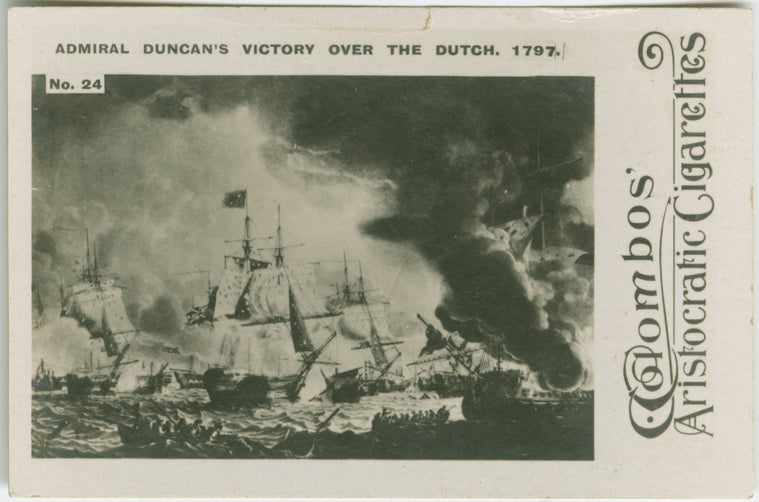 Admiral Duncan's victory over the Dutch, 1797.