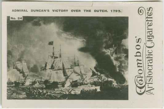 Admiral Duncan's victory over the Dutch, 1797.