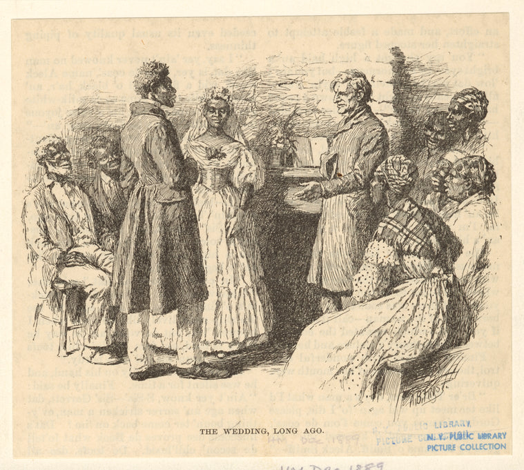 The wedding, long ago